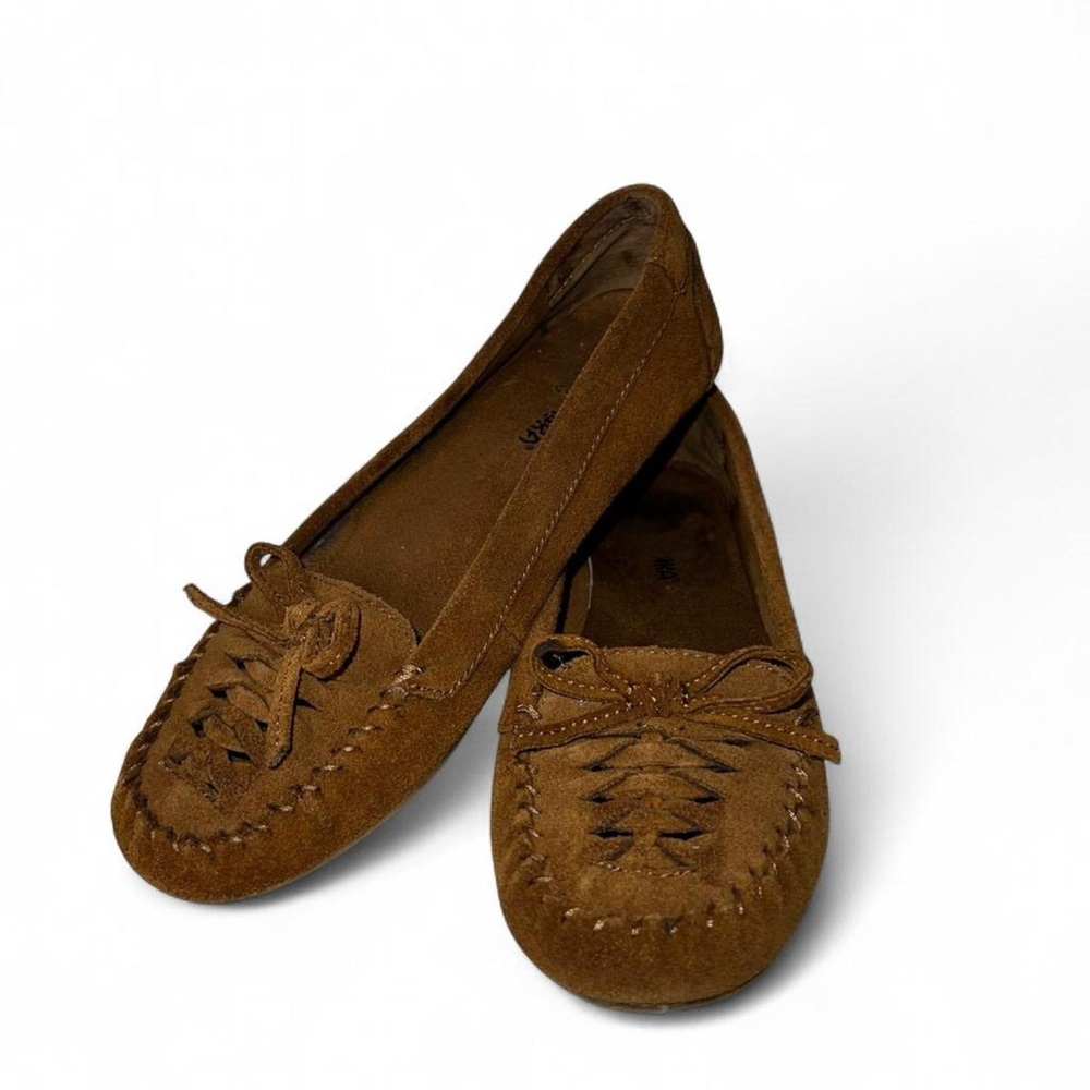 Suede Minnetonka Moccasins